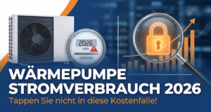 Wärmepumpe Stromverbrauch 2026 - Tappen Sie nicht in diese Kostenfalle