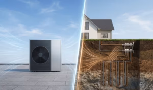 Luftwärmepumpe oder Erdwärmepumpe